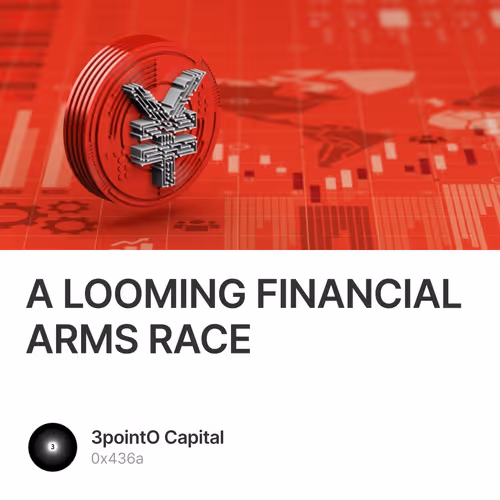 A LOOMING FINANCIAL ARMS RACE