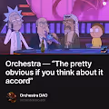 Orchestra  The pretty obvious if you think about it accord