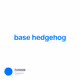 base hedgehog