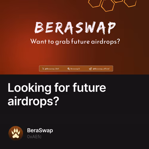 Looking for future airdrops?