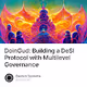 DoinGud: Building a DeSI Protocol with Multilevel Governance