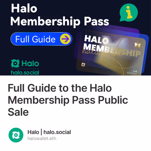 Full Guide to the Halo Membership Pass Public Sale