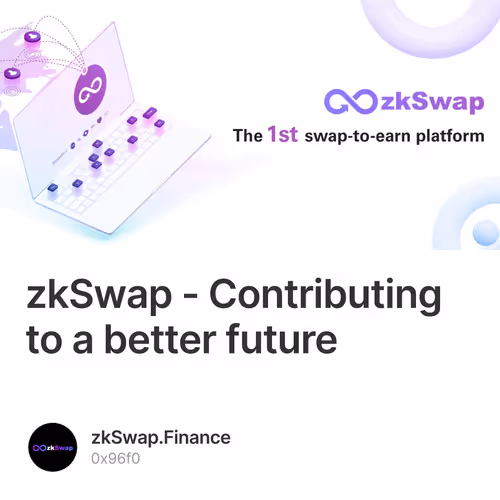 zkSwap - Contributing to a better future