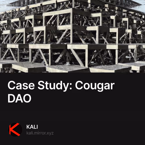 Case Study: Cougar DAO