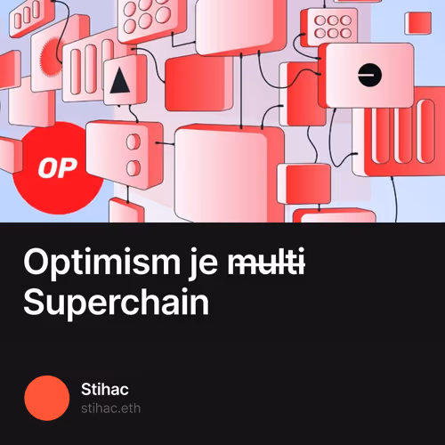 Optimism je m̶u̶l̶t̶i̶ Superchain