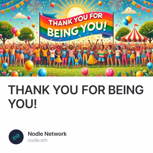 THANK YOU FOR BEING YOU!