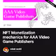 NFT Monetization mechanics for  AAA Video Game Publishers