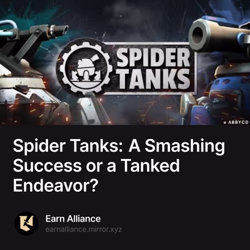Spider Tanks: A Smashing Success or a Tanked Endeavor?