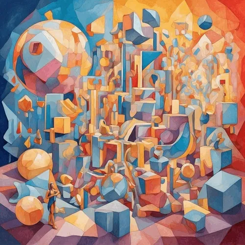 Crypto-Cubism Collection