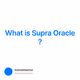 What is Supra Oracle ?