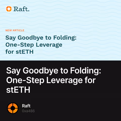 Say Goodbye to Folding: One-Step Leverage for stETH