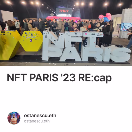 NFT PARIS '23 RE:cap
