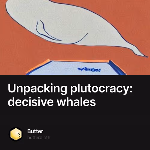 Unpacking plutocracy: decisive whales