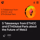5 Takeaways from ETHCC and ETHGlobal Paris about the Future of Web3