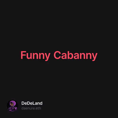 Funny Cabanny