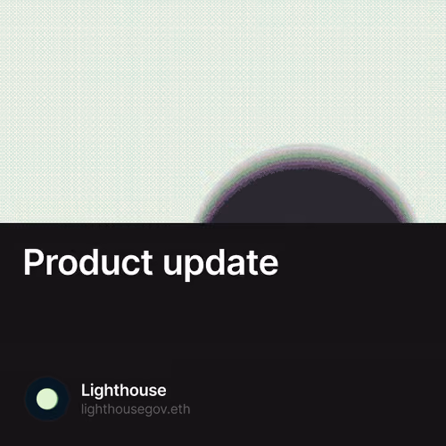 Product update
