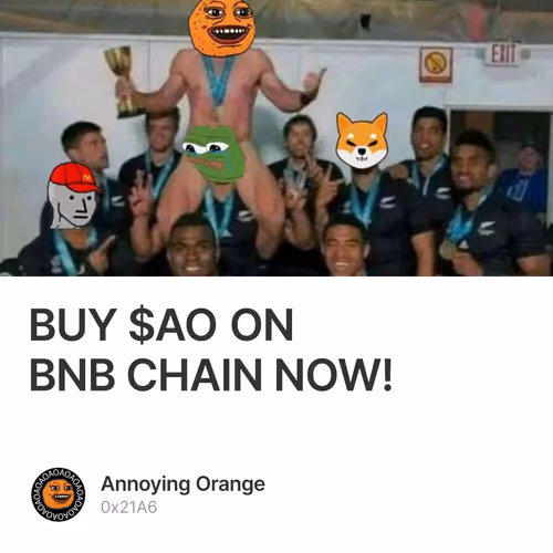 BUY $AO  ON BNB CHAIN NOW!