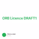ORB Licence DRAFT1