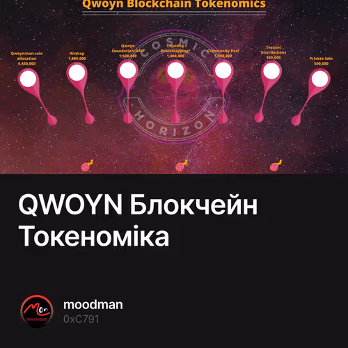 QWOYN Блокчейн Токеноміка