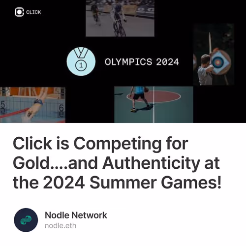 Click is Competing for Gold….and Authenticity at the 2024 Summer Games!