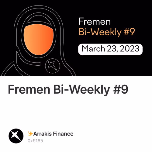 Fremen Bi-Weekly #9