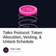 Taiko Protocol: Token Allocation, Vesting, & Unlock Schedule
