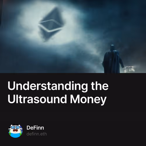 Understanding the Ultrasound Money