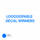 LOOOOOPABLE DECAL WINNERS