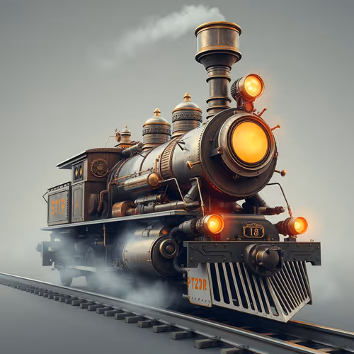 Steampunk Trains