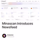 Minascan Introduces Newsfeed