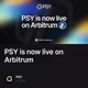 PSY is now live on Arbitrum