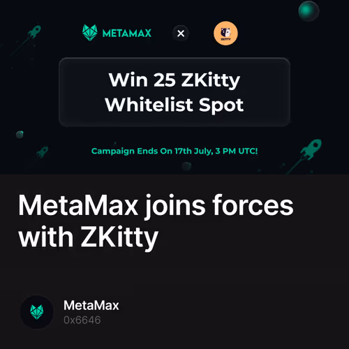 MetaMax joins forces with ZKitty