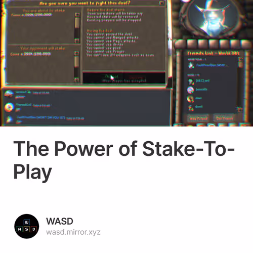 The Power of Stake-To-Play