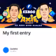 My first entry