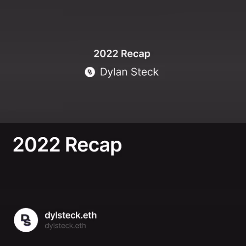 2022 Recap
