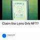 Claim the Lens Orb NFT?
