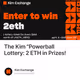 The Kim "Powerball Lottery: 2 ETH in Prizes!