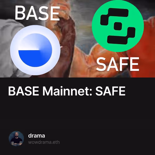 BASE Mainnet: SAFE