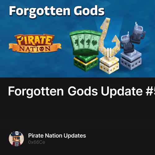 Forgotten Gods Update #5