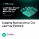 Surging Transactions: Our Journey Forward