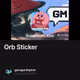 Orb Sticker
