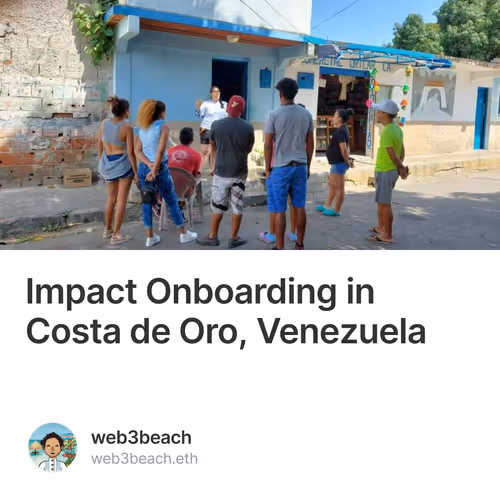 Impact Onboarding in Costa de Oro, Venezuela