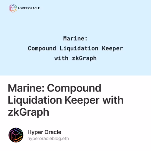 Marine: Compound Liquidation Keeper with zkGraph