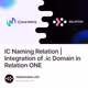 IC Naming  Relation  Integration of .ic Domain in Relation ONE