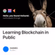 Learning Blockchain in Public