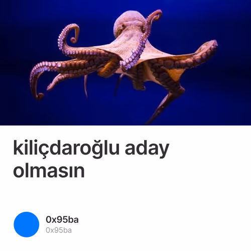 kiliçdaroğlu aday olmasın