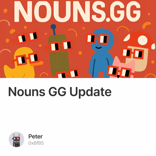 Nouns GG Update