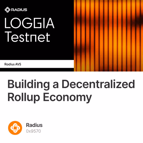 Building a Decentralized Rollup Economy