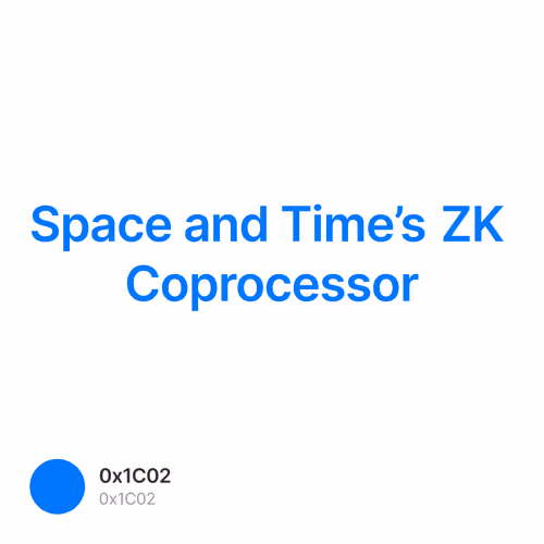 Space and Time’s ZK Coprocessor