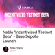 Nabla "Incentivized Testnet Beta" - Base Sepolia Launch